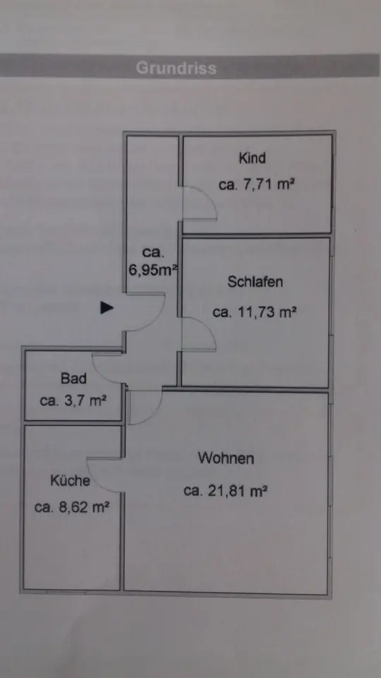 3 room apartment with 61 m² in Greifswald – Photo 6