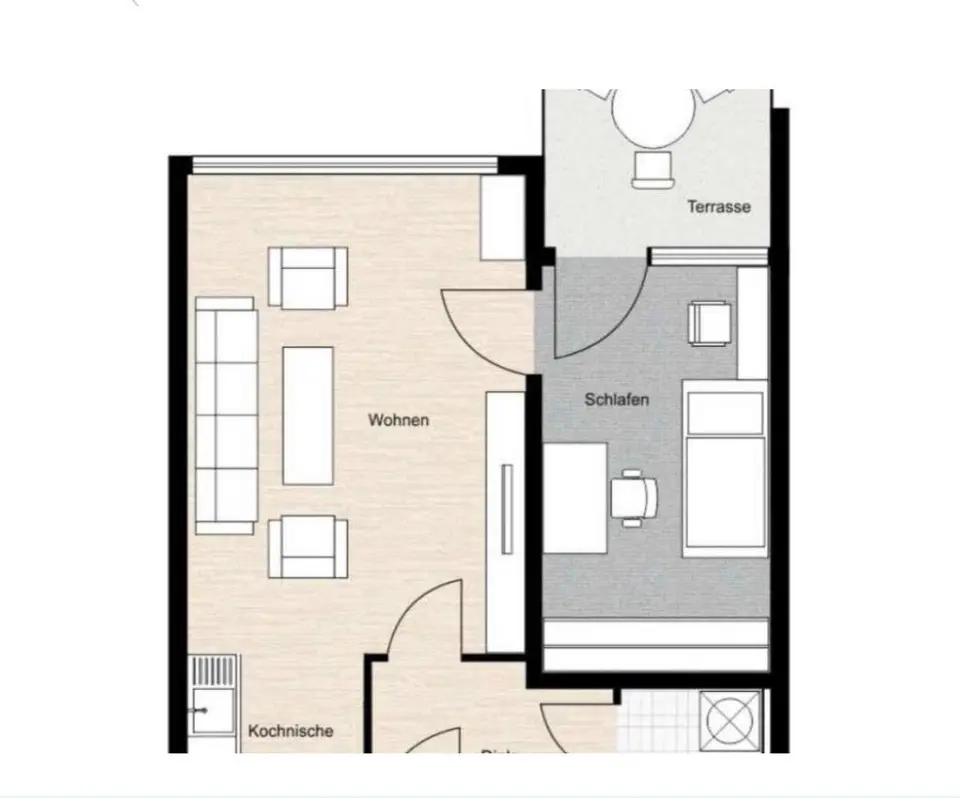 2 Zimmer Wohnung mit 49 m² in Erlangen – Bild 8