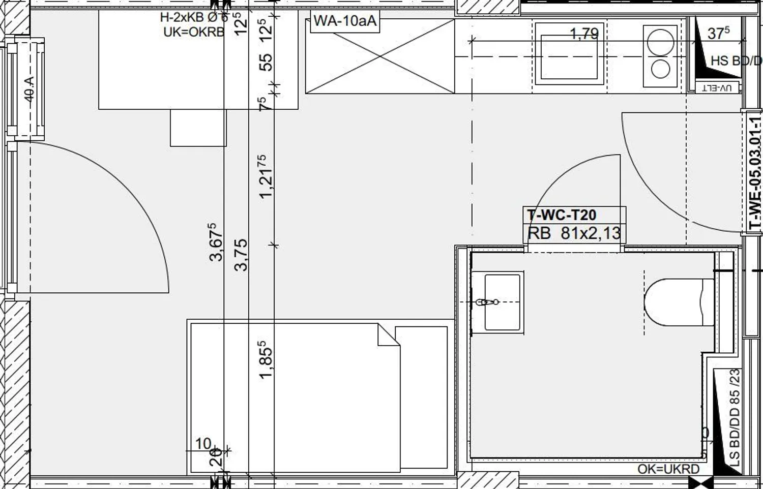 1 Zimmer Wohnung mit 20 m² in Hannover – Bild 4