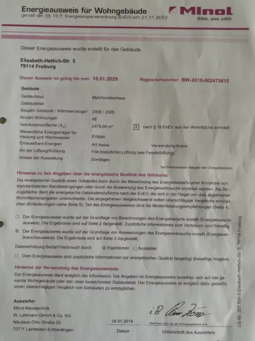 1 Zimmer Wohnung mit 37 m² in Freiburg im Breisgau – Bild 8