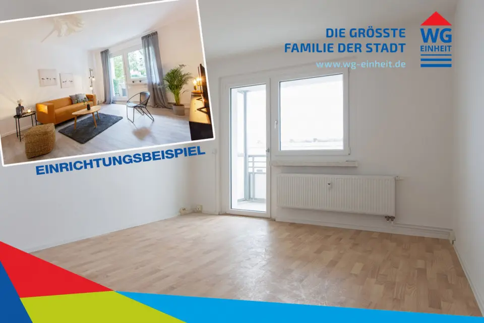 3 room apartment with 56 m² in Chemnitz – Photo 1