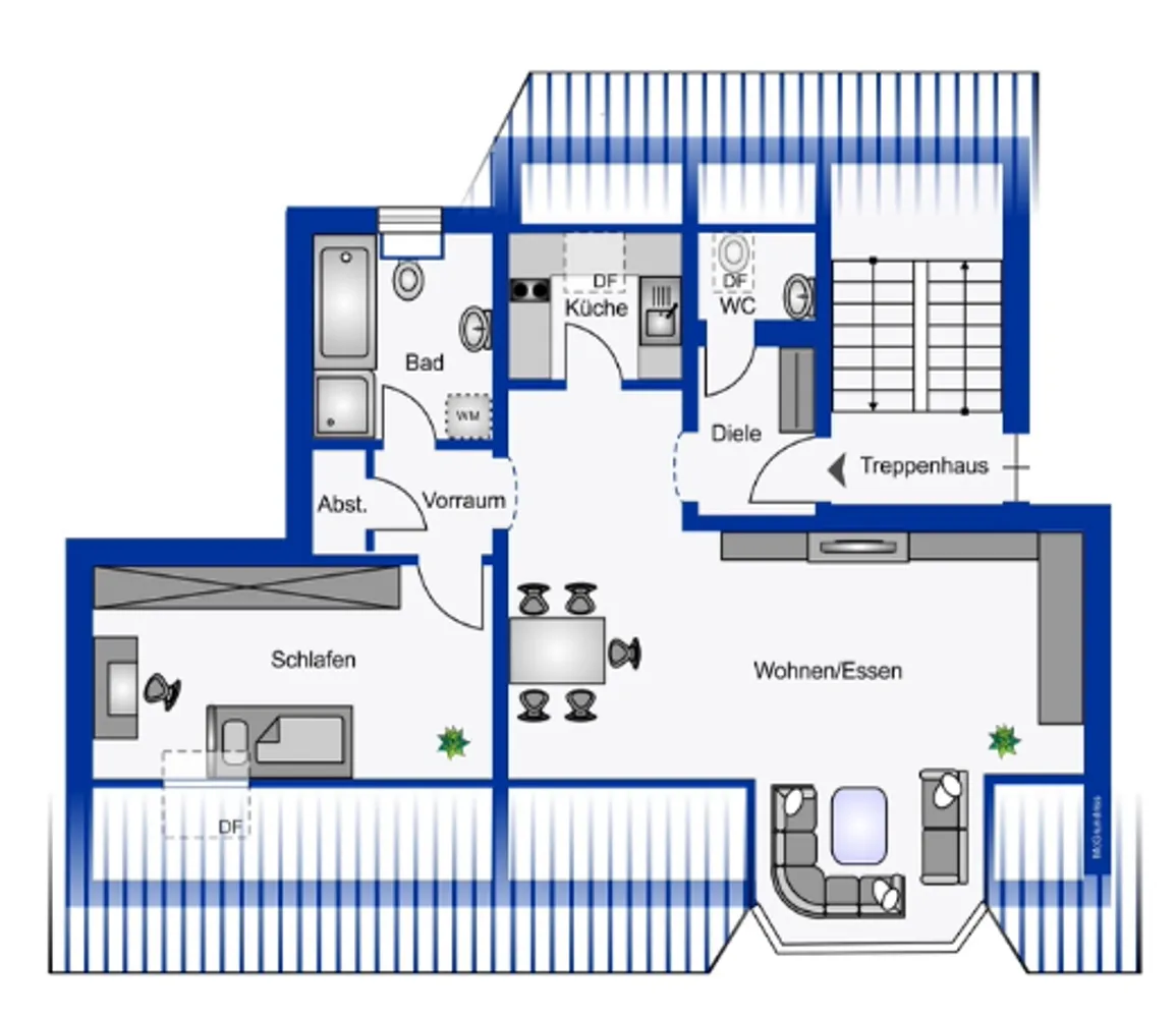 2 Zimmer Wohnung mit 70 m² in Karlsruhe – Bild 9