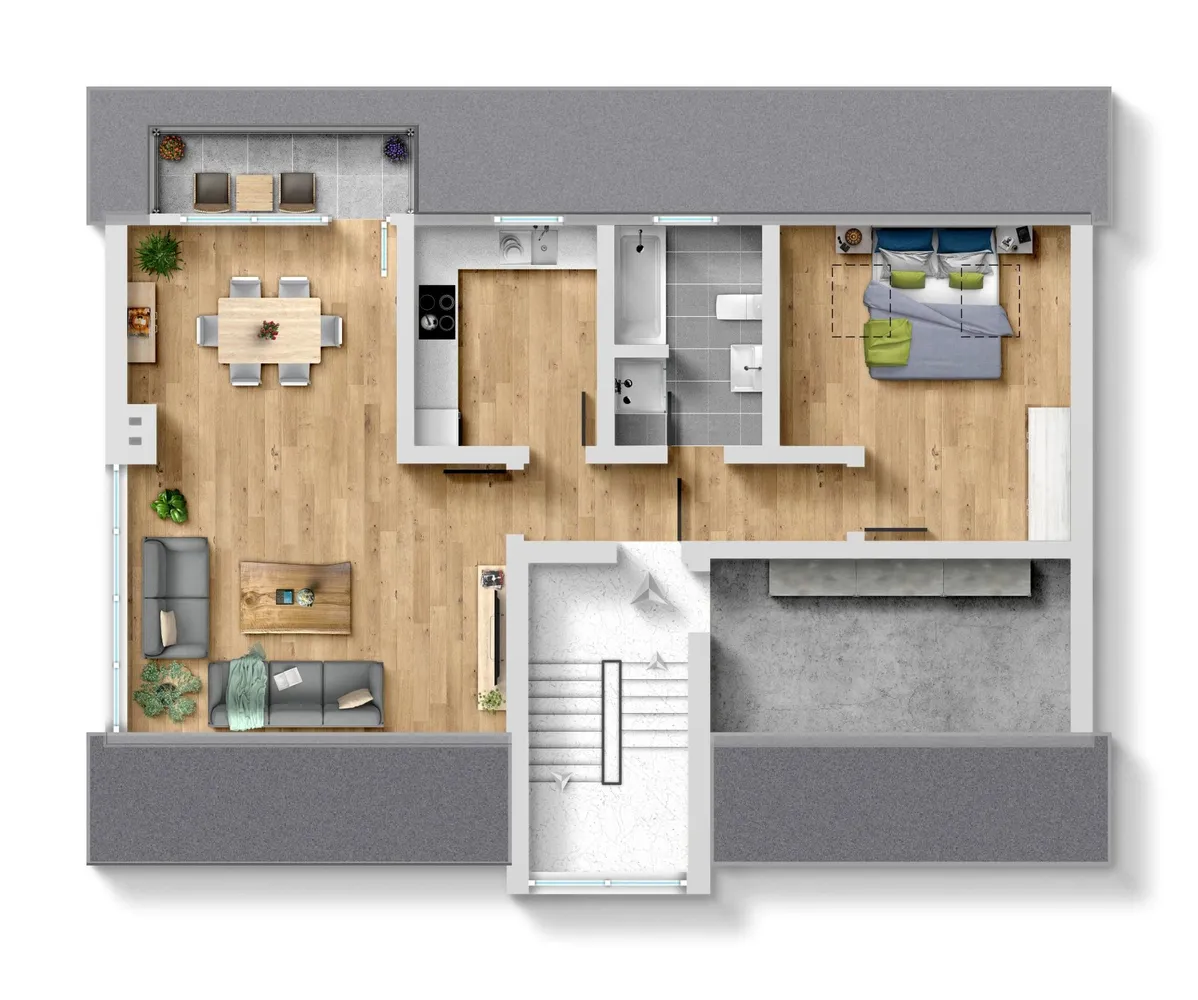 2 Zimmer Wohnung mit 57 m² in Sankt Augustin – Bild 10