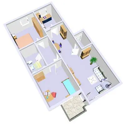 3 Zimmer Wohnung mit 73 m² in Kiel – Bild 2