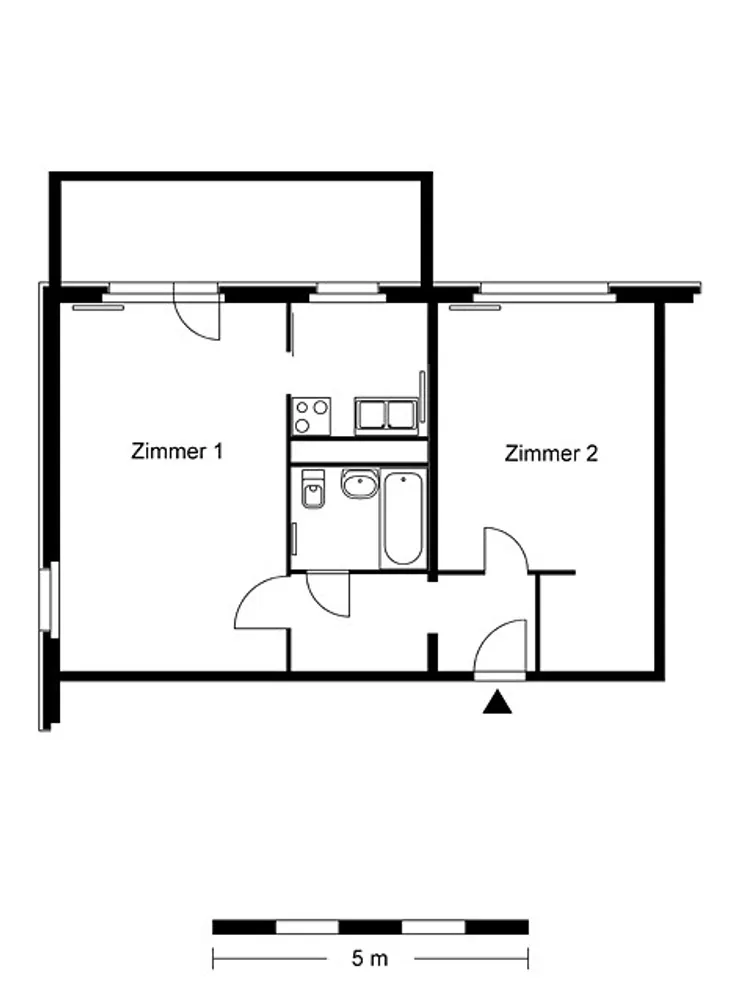 2 Zimmer Wohnung mit 54 m² in Berlin – Bild 4