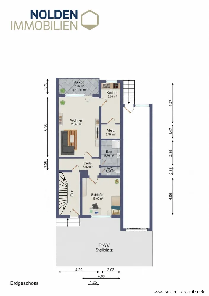 2 Zimmer Wohnung mit 69 m² in Schwetzingen – Bild 12