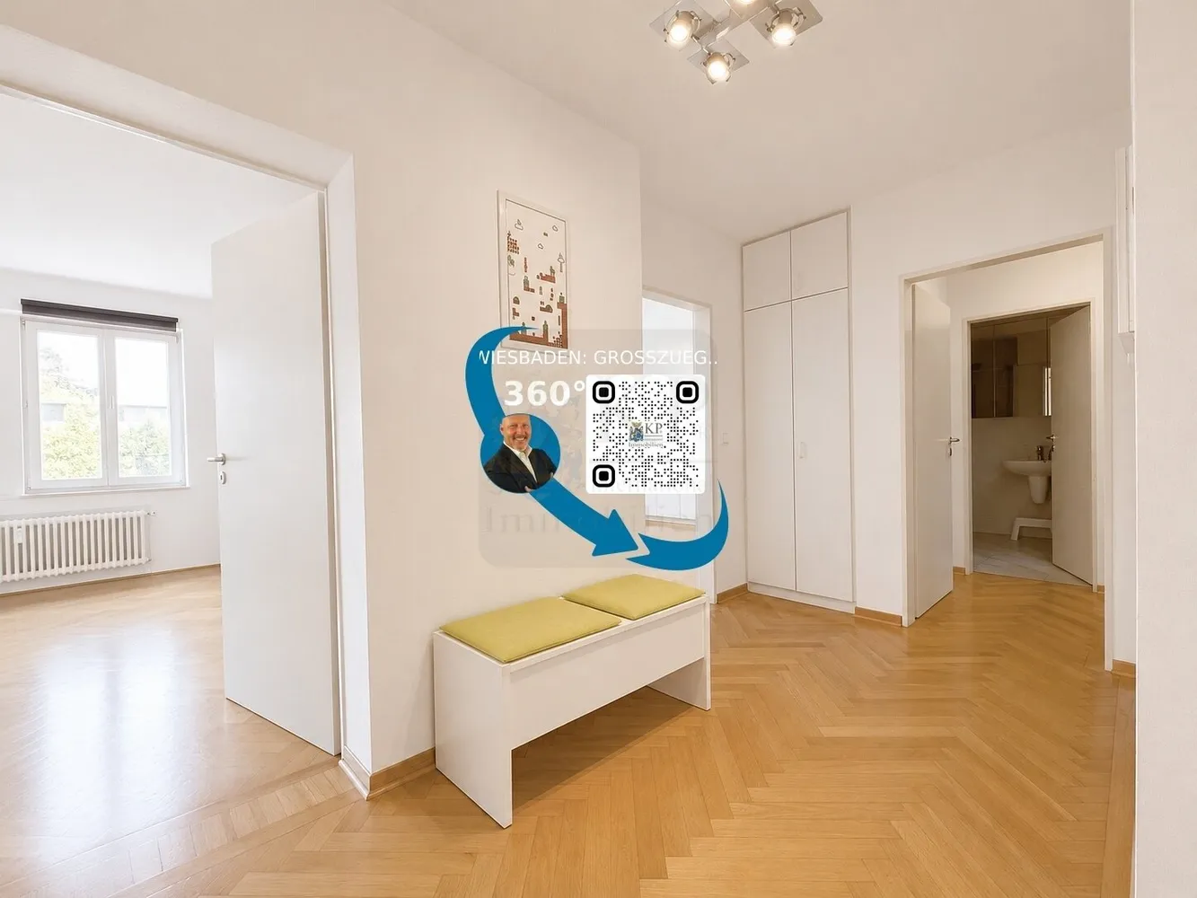 3 room apartment with 86 m² in Wiesbaden – Photo 6