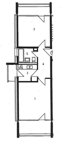 2 Zimmer Wohnung mit 58 m² in München – Bild 7