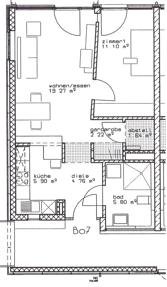 2 Zimmer Wohnung mit 54 m² in Augsburg – Bild 10
