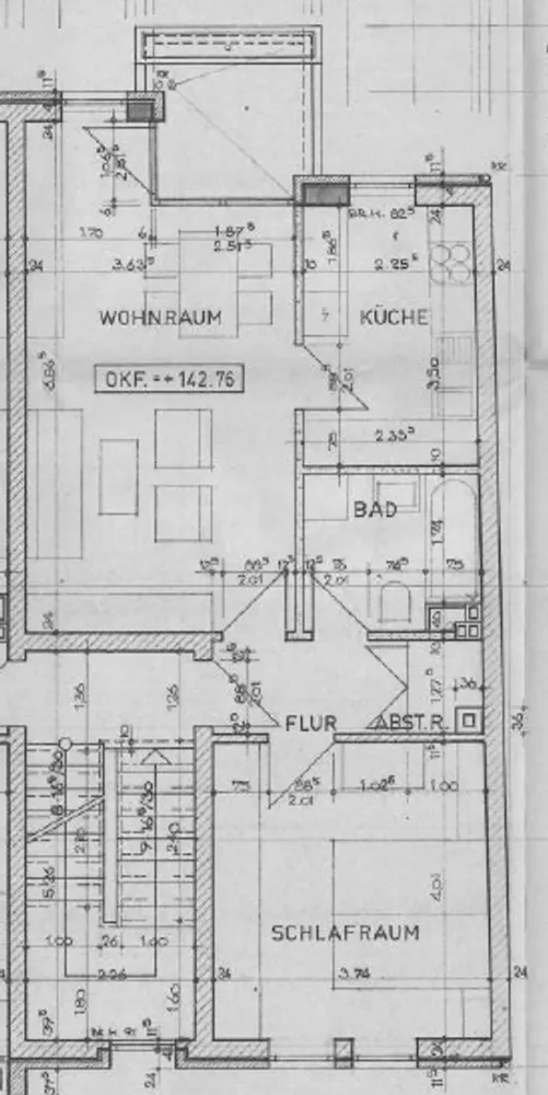 2 Zimmer Wohnung mit 55 m² in Wiesbaden – Bild 2