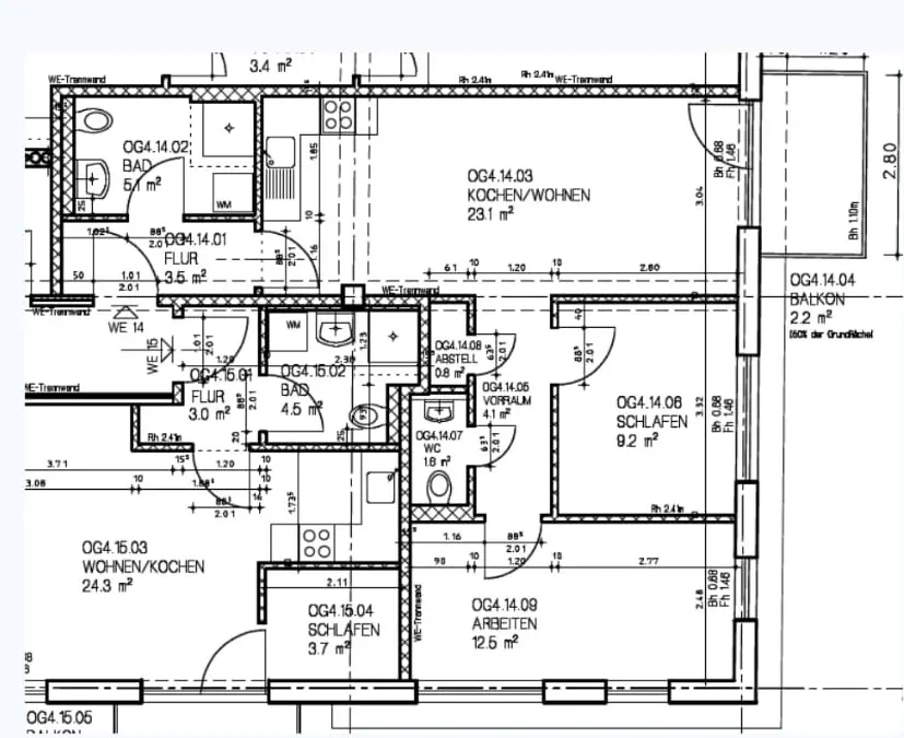 3 Zimmer Wohnung mit 63 m² in Dresden – Bild 5