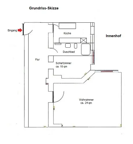 2 Zimmer Wohnung mit 60 m² in Berlin – Bild 4