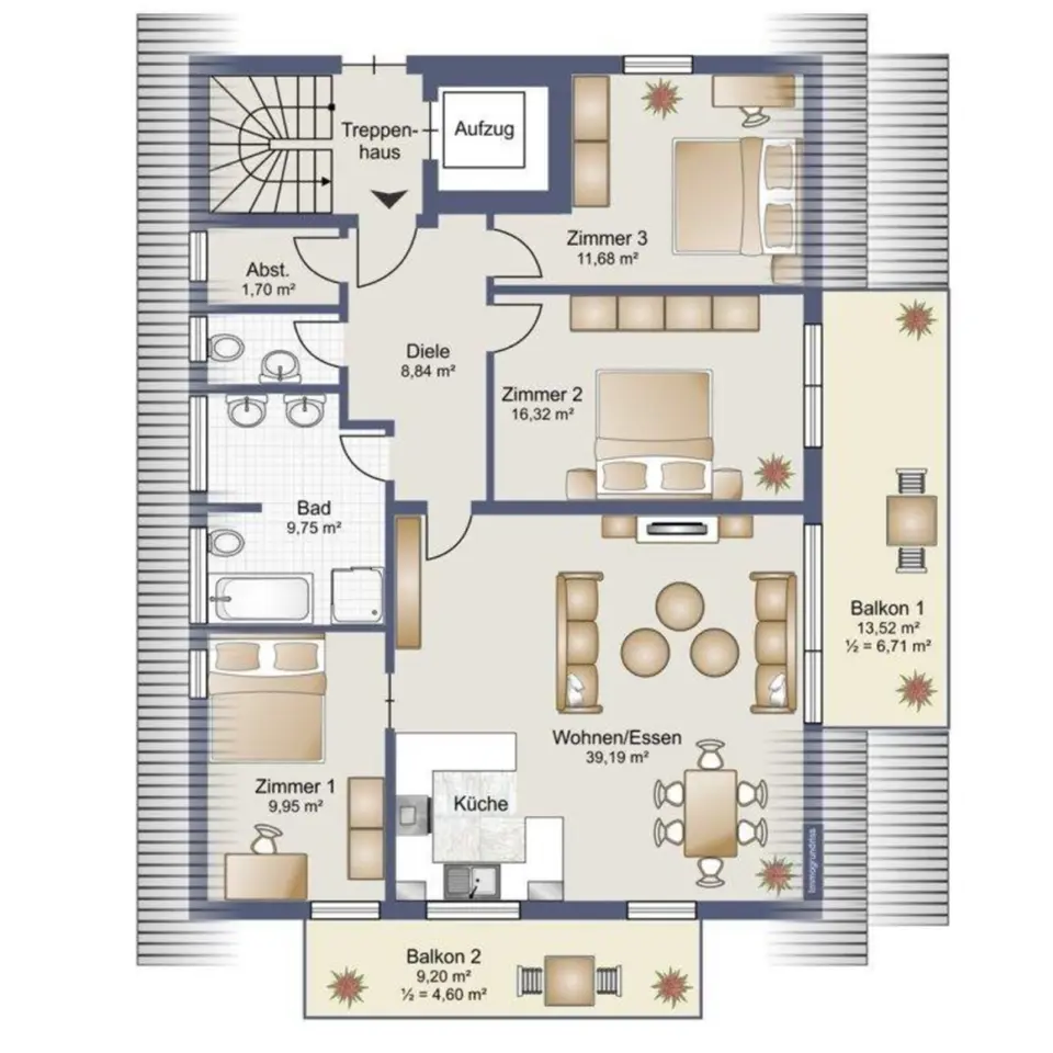 5 Zimmer Wohnung mit 110 m² in Radolfzell am Bodensee – Bild 8