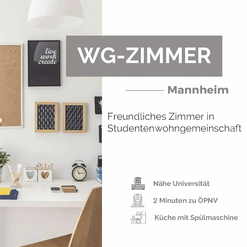 1 Zimmer Wohnung mit 13 m² in Mannheim – Bild 6