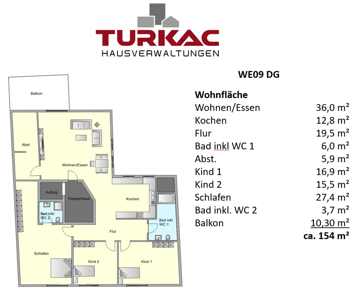 5 room apartment with 154 m² in Oberursel (Taunus) – Photo 1