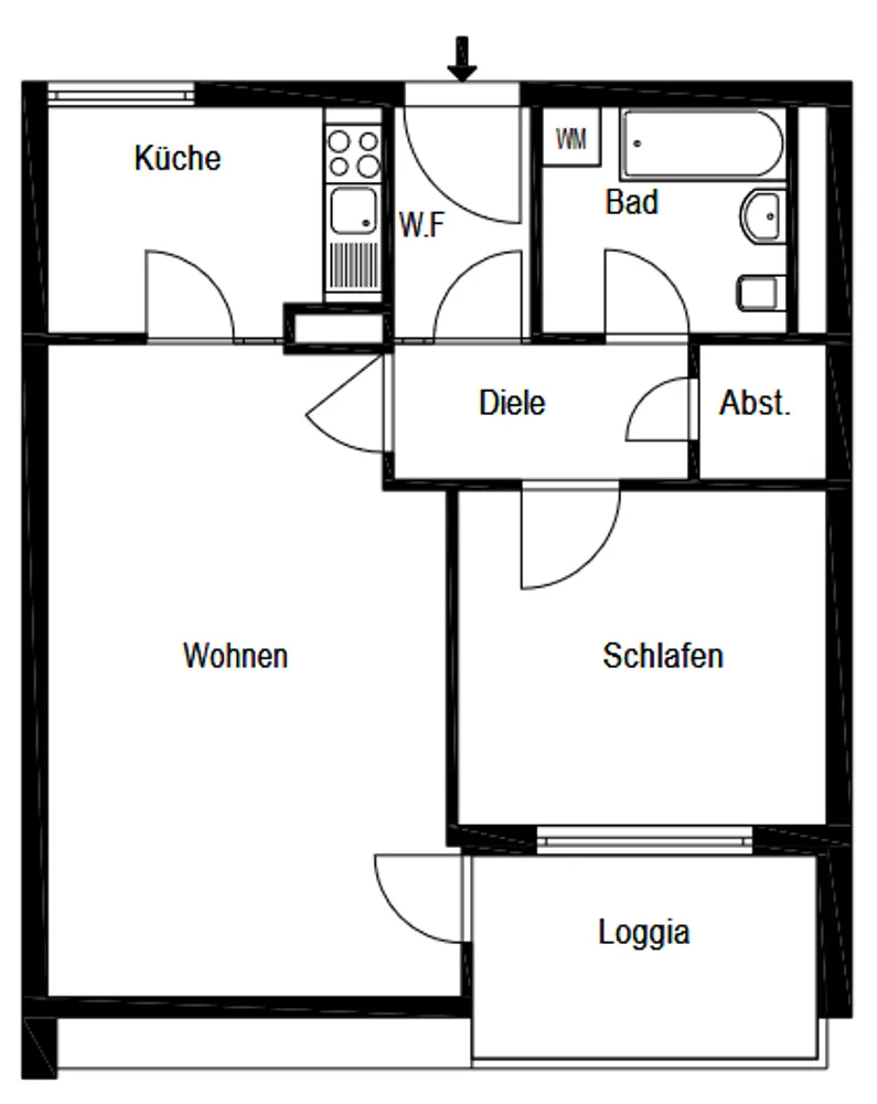 2 Zimmer Wohnung mit 65 m² in Leverkusen – Bild 12