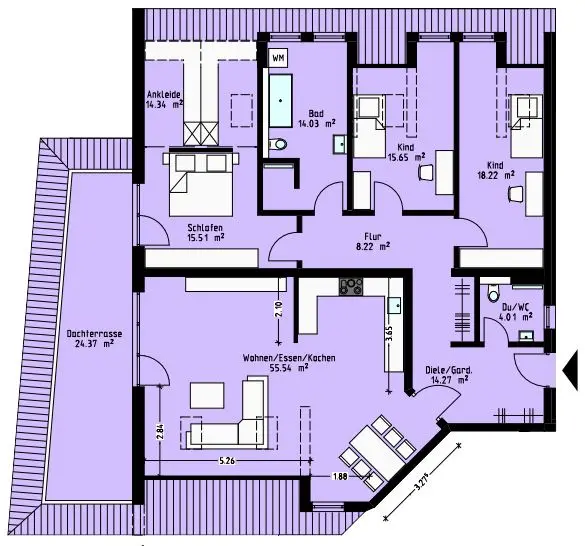 4 room apartment with 155 m² in Gera – Photo 5