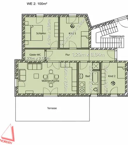 4 Zimmer Wohnung mit 100 m² in Dresden – Bild 5