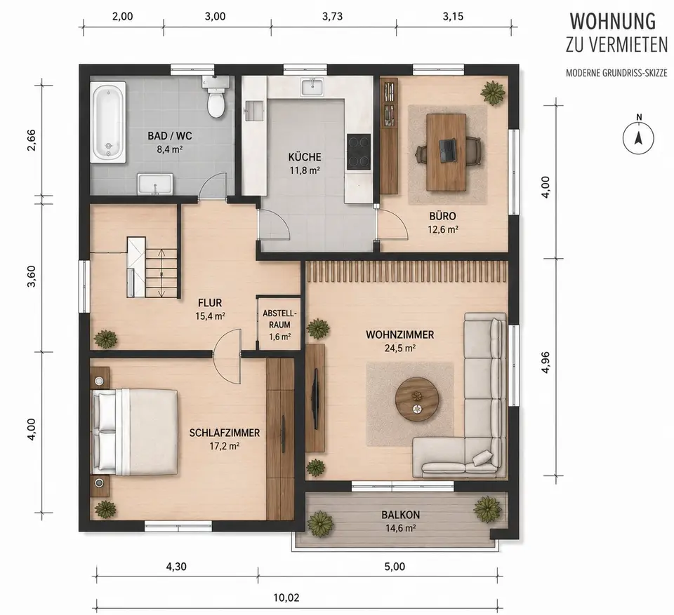 6 Zimmer Haus mit 145 m² in Euskirchen – Bild 3