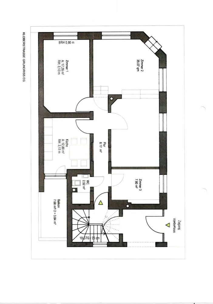 3 Zimmer Wohnung mit 85 m² in Wiesbaden – Bild 4