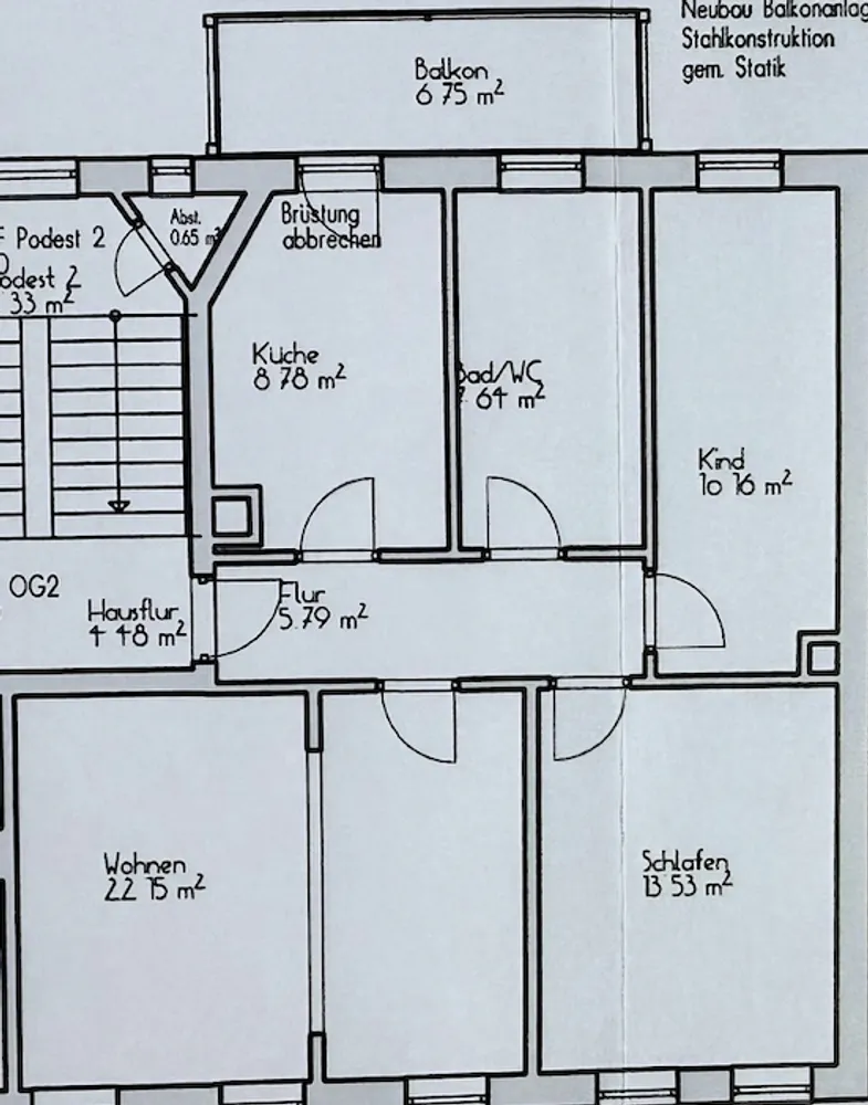 3 Zimmer Wohnung mit 70 m² in Leipzig – Bild 10