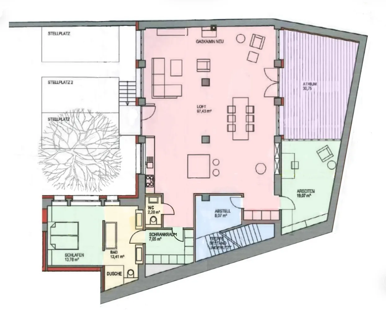 3 Zimmer Wohnung mit 175 m² in Mainz – Bild 2
