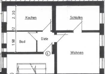 2 Zimmer Wohnung mit 47 m² in Krefeld – Bild 9
