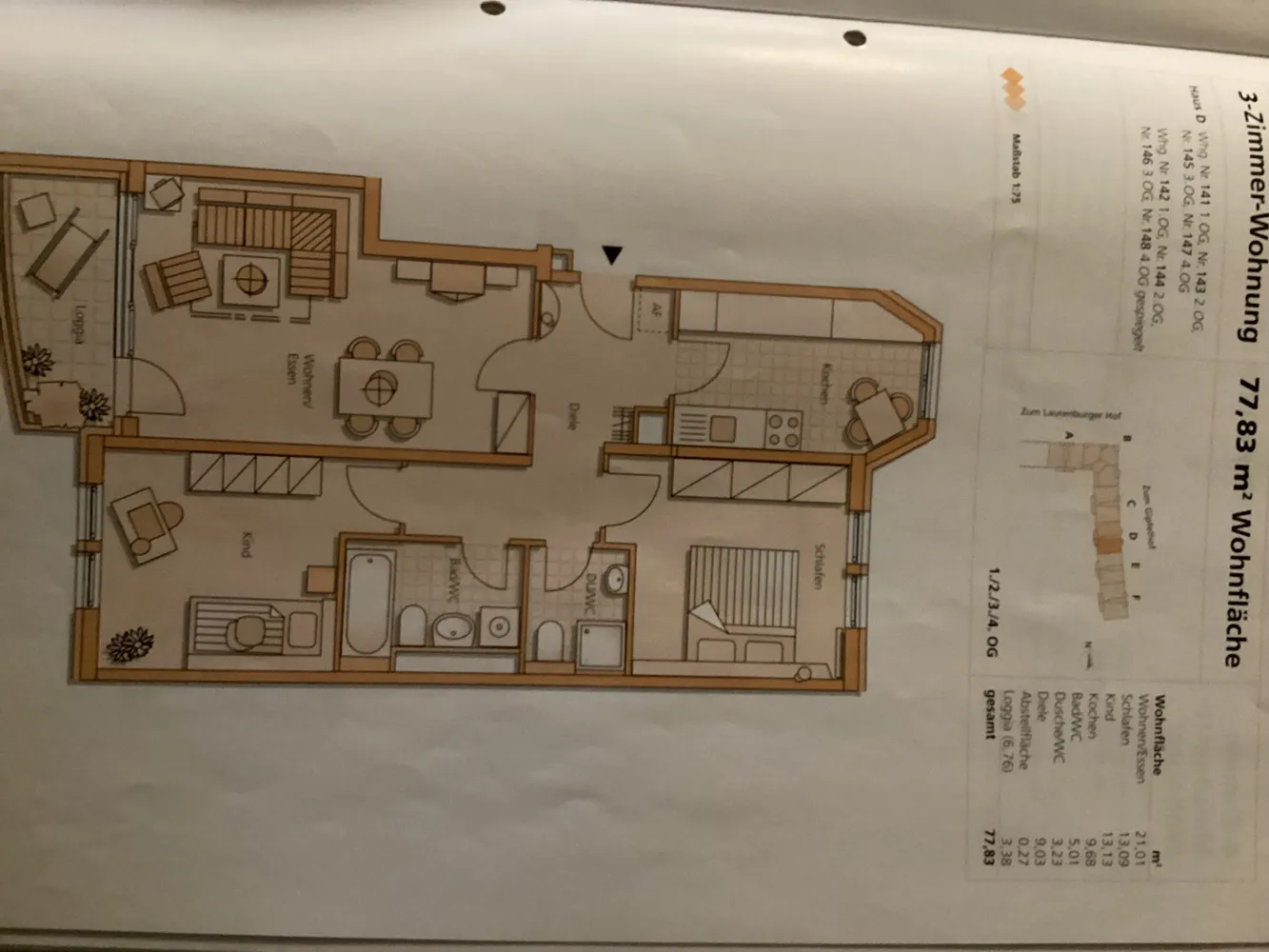 3 room apartment with 78 m² in Frankfurt am Main – Photo 3