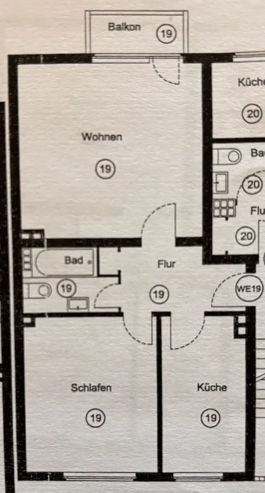 2 Zimmer Wohnung mit 54 m² in Essen – Bild 9