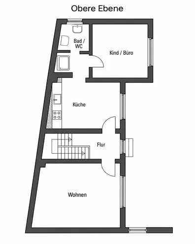 5 Zimmer Wohnung mit 88 m² in Oberhausen – Bild 3