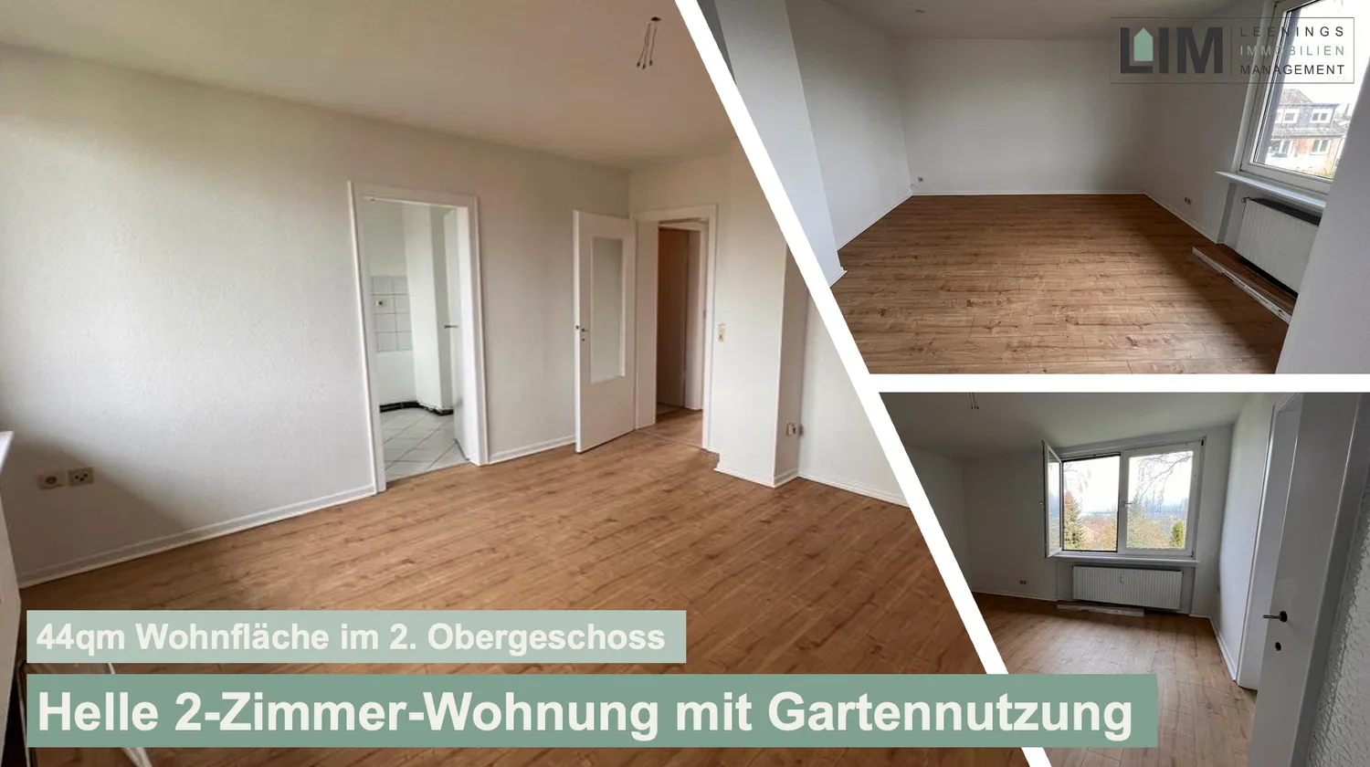 2 Zimmer Wohnung mit 44 m² in Duisburg – Bild 1