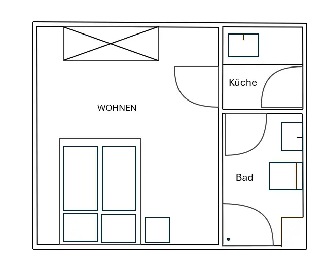 Studio mit 22 m² in Gießen – Bild 7