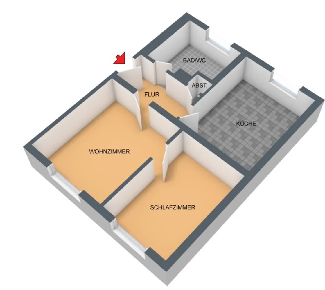 2 Zimmer Wohnung mit 66 m² in Düsseldorf – Bild 4