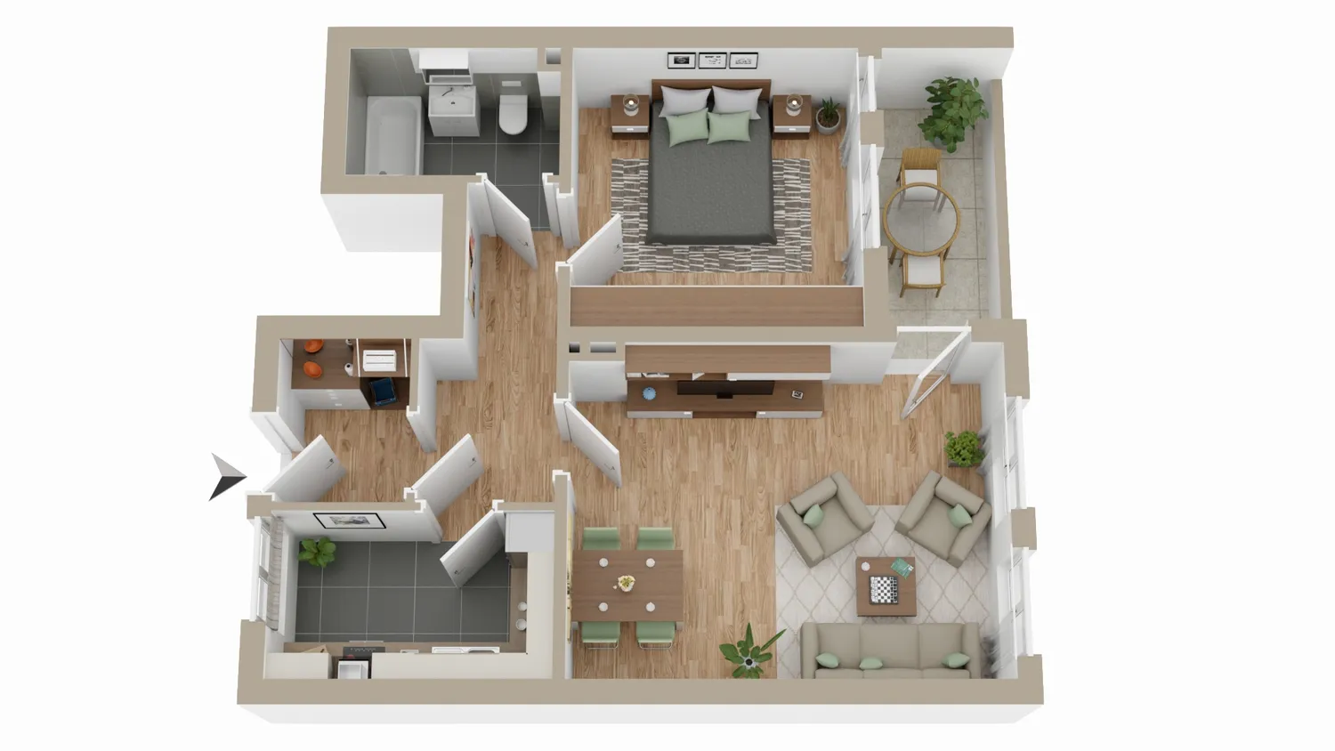 2 Zimmer Wohnung mit 65 m² in Itzehoe – Bild 6