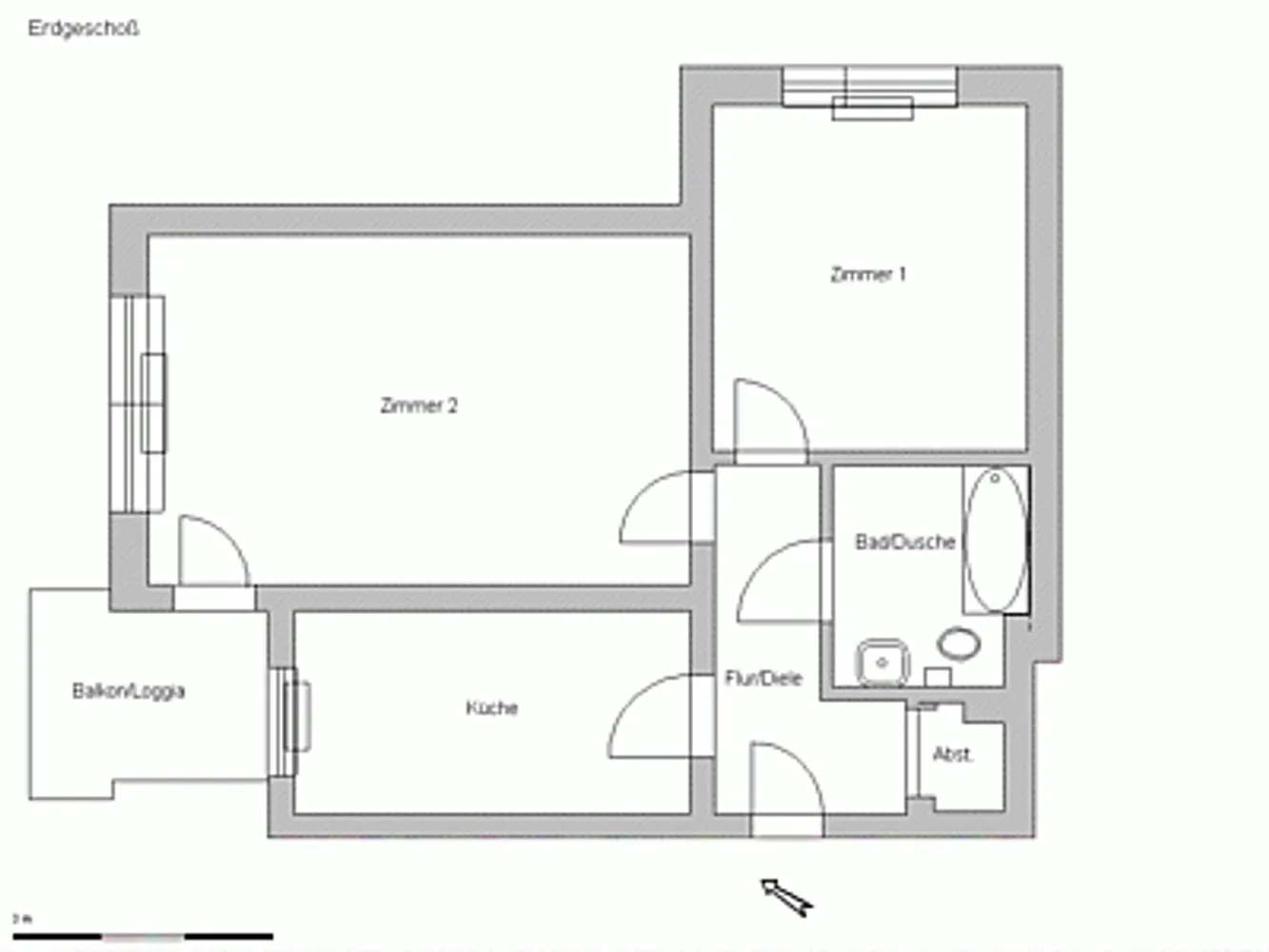 2 Zimmer Wohnung mit 65 m² in Bottrop – Bild 5