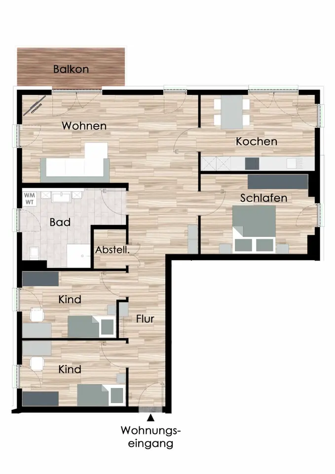 4 Zimmer Wohnung mit 119 m² in Eschwege – Bild 9
