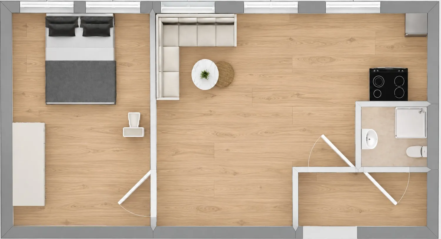 2 room apartment with 55 m² in Leipzig – Photo 8