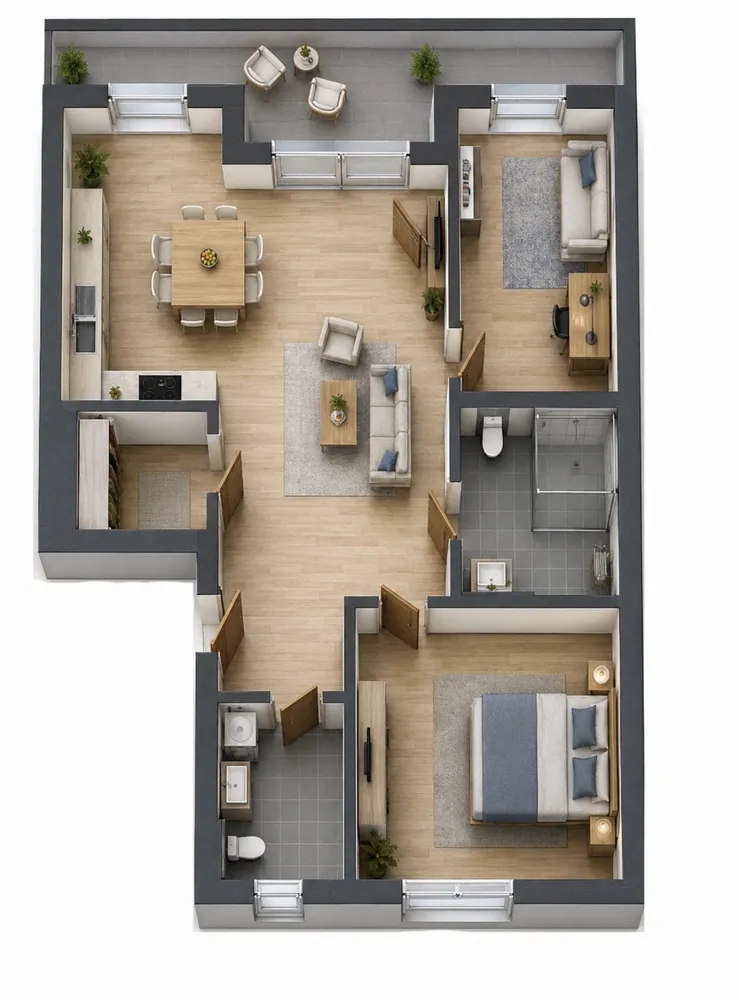 3 Zimmer Wohnung mit 87 m² in Balingen – Bild 5