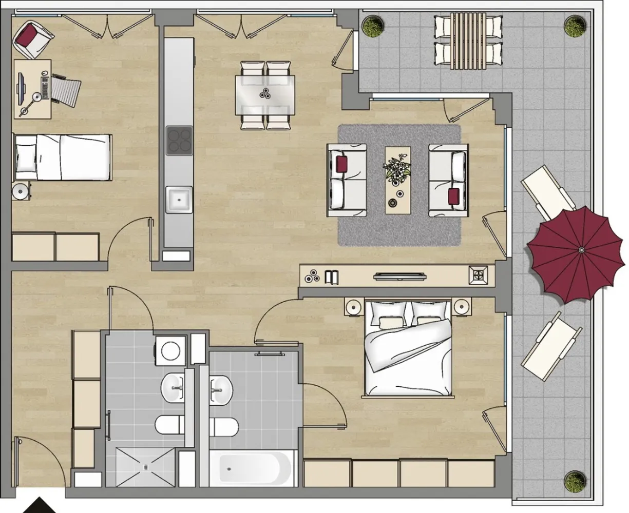 3 Zimmer Wohnung mit 92 m² in Berlin – Bild 12