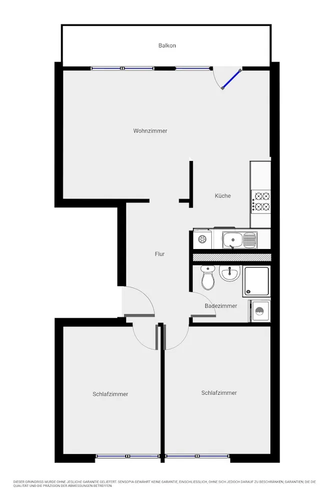 3 Zimmer Wohnung mit 57 m² in Halle (Saale) – Bild 12