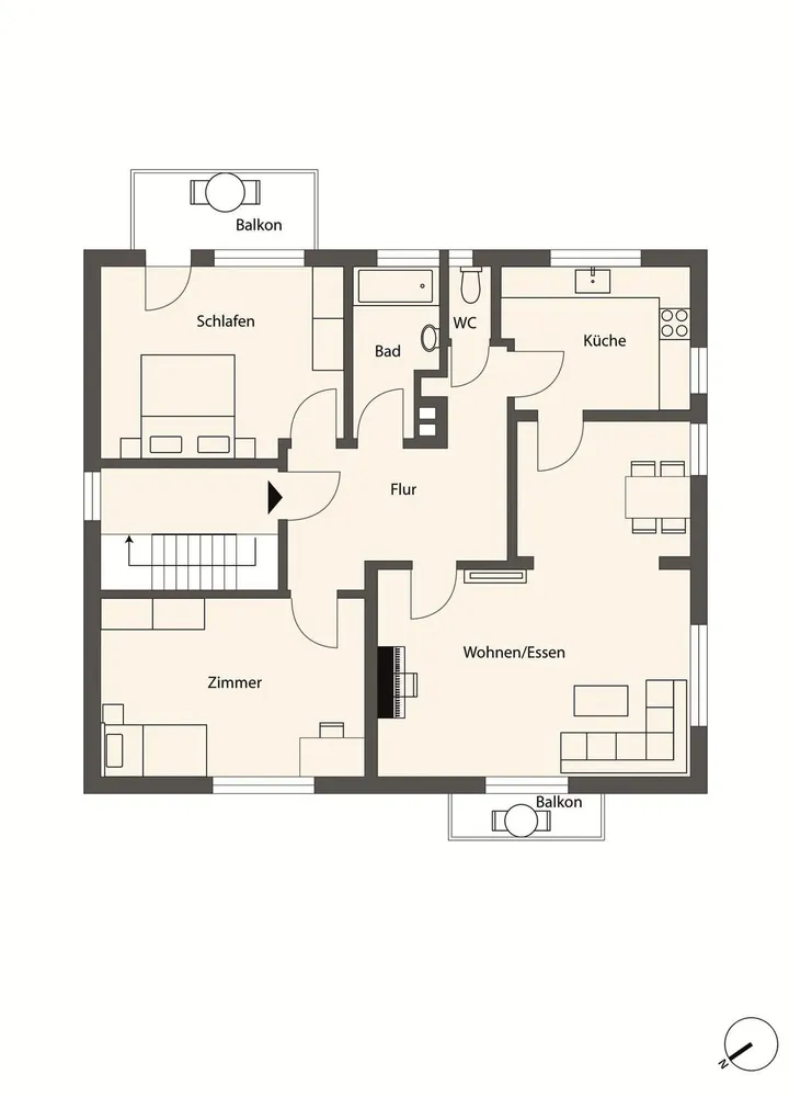 3 Zimmer Wohnung mit 99 m² in Stuttgart – Bild 11
