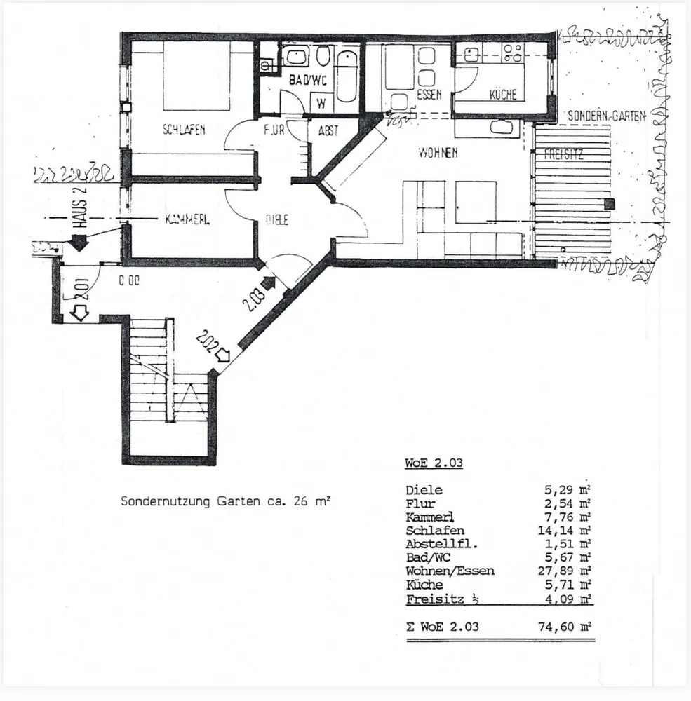 3 Zimmer Wohnung mit 75 m² in Nürnberg – Bild 11