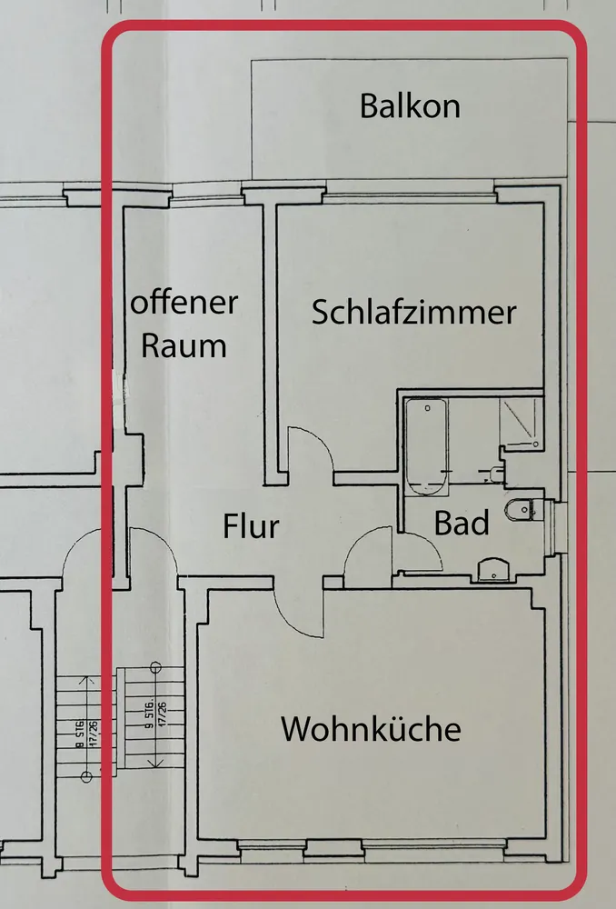 3 room apartment with 76 m² in Mülheim an der Ruhr – Photo 5