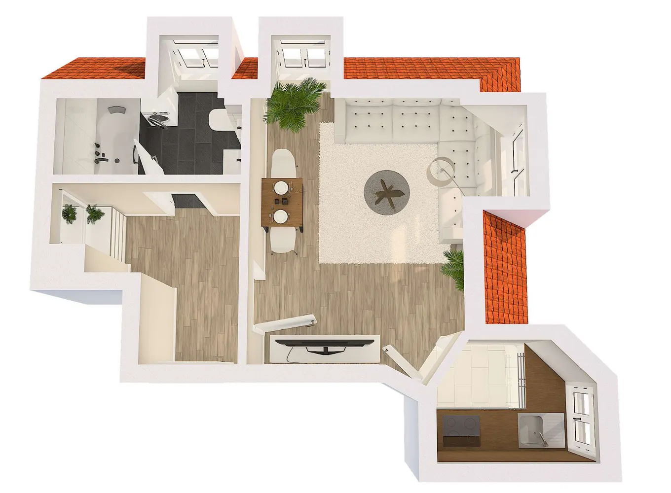1 Zimmer Wohnung mit 33 m² in Dresden – Bild 2