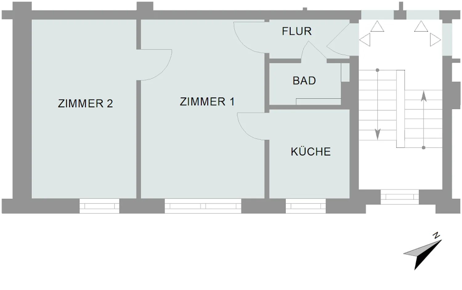 2 Zimmer Wohnung mit 41 m² in Bremen – Bild 2