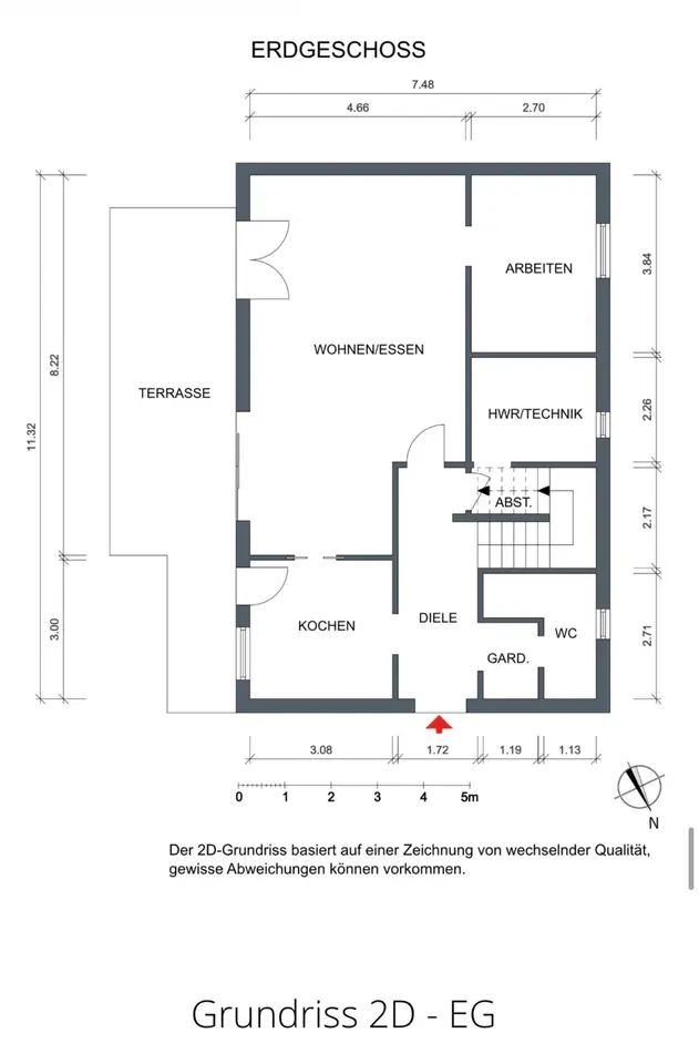 WG-Zimmer mit 172 m² in Darmstadt – Bild 7