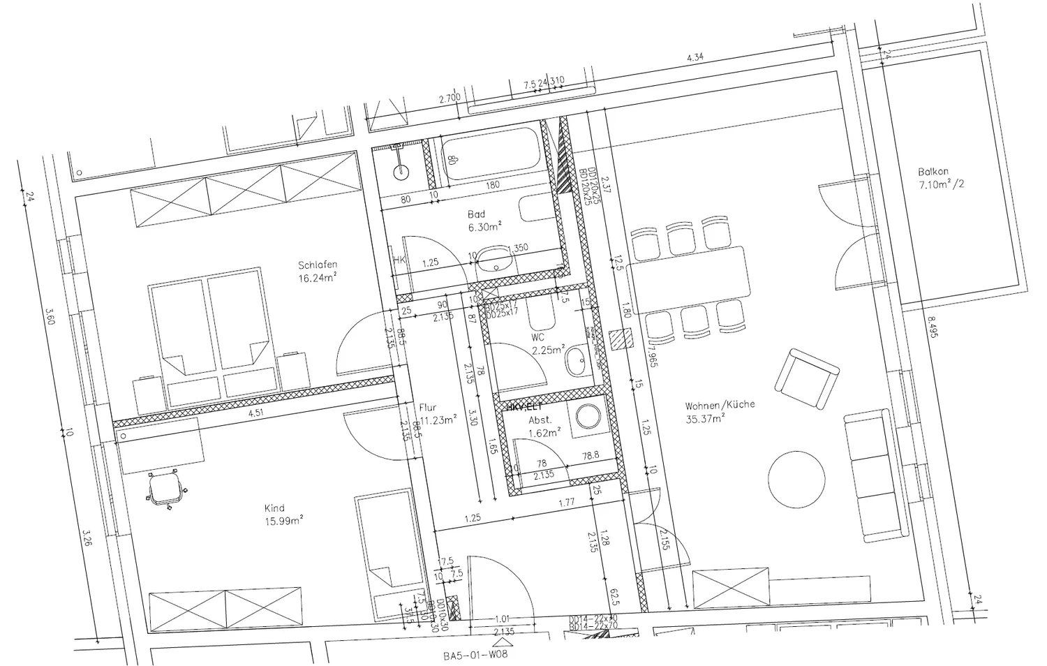 3 Zimmer Wohnung mit 93 m² in Leipzig – Bild 4