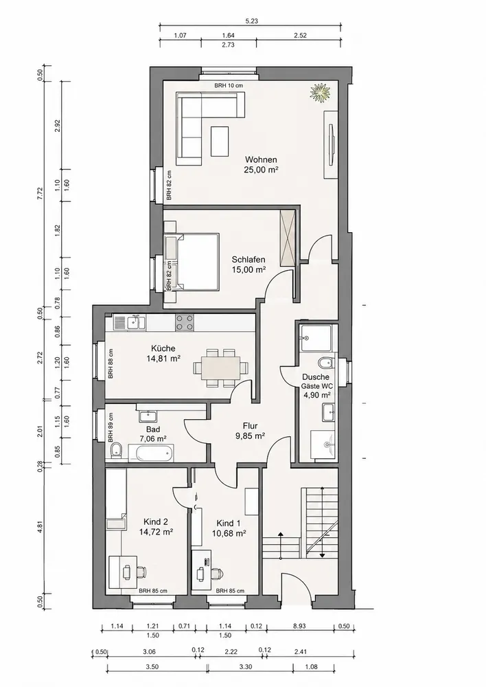 4 room apartment with 105 m² in Magdeburg – Photo 4