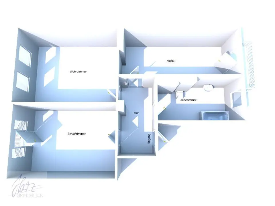 2 Zimmer Wohnung mit 74 m² in Riesa – Bild 5