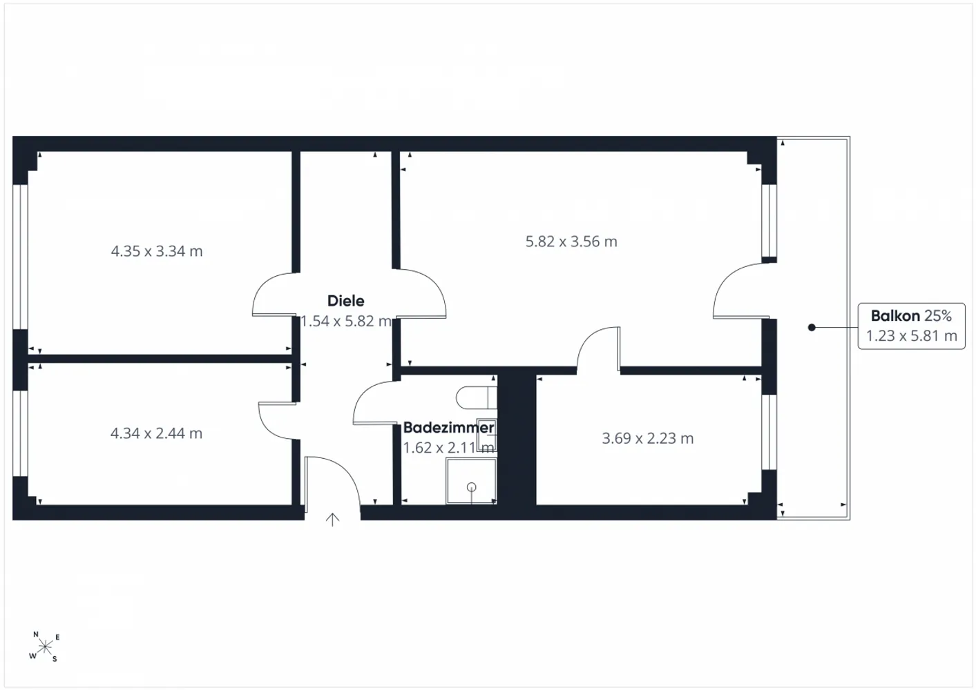 3 Zimmer Wohnung mit 69 m² in Leipzig – Bild 7